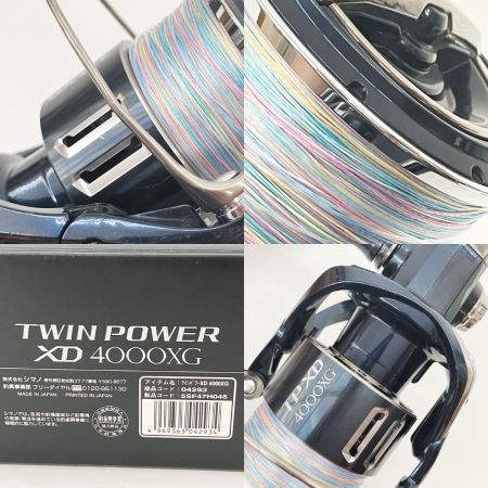  SHIMANO シマノ TWIN POWER 21 ツインパワーXD 4000XG 04293 スピニングリール
