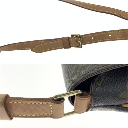  LOUIS VUITTON ルイヴィトン モノグラム ミュゼット サルサ ショート ショルダーバッグ M51258 ブラウン