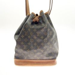 〇〇 LOUIS VUITTON ルイヴィトン モノグラム  ノエ ショルダーバッグ M42224 ブラウン 現状渡し Cランク