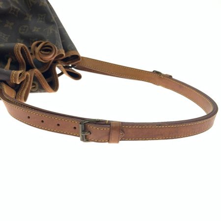  LOUIS VUITTON ルイヴィトン モノグラム  ノエ ショルダーバッグ M42224 ブラウン 現状渡し