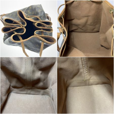  LOUIS VUITTON ルイヴィトン モノグラム  ノエ ショルダーバッグ M42224 ブラウン 現状渡し