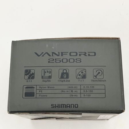  SHIMANO シマノ VANFORD 24ヴァンフォード 2500S 047052 スピニングリール