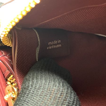  COACH コーチ フラワーモチーフ ラウンドファスナー 長財布 68419 ピンク