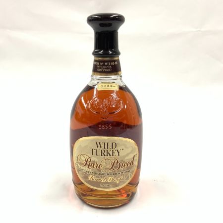  WILD TURKEY Rare Breed レアブリード Barrel Proof 750ml 54% バーボン ウィスキー 未開栓