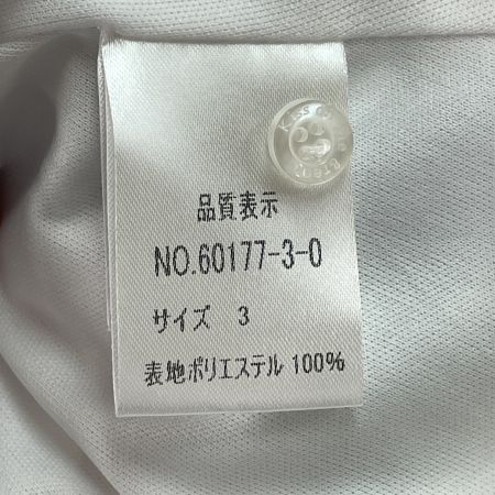  KISS ON THE GREEN ゴルフウエア レディース 半袖 ワンピース 花柄 サイズ3 60177-3-0 ホワイト