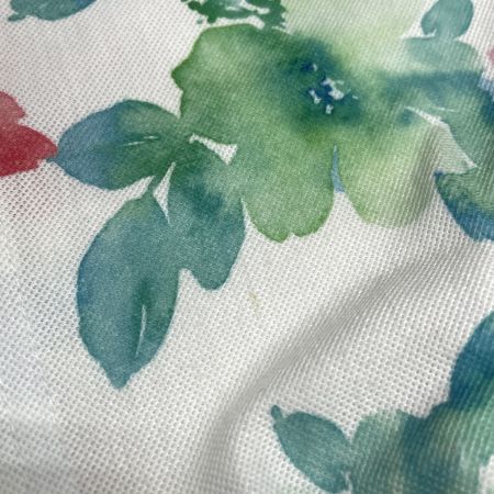  KISS ON THE GREEN ゴルフウエア レディース 半袖 ワンピース 花柄 サイズ3 60177-3-0 ホワイト