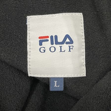  FILA フィラ ゴルフ用品 FILA GOLF レディース パンツ 裏起毛 チェック サイズL レッド