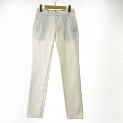 〇〇 Master Bunny Edition マスターバニーエディション ゴルフウエア レディース パンツ 10周年 サイズ0 759-0231002 ホワイト Aランク