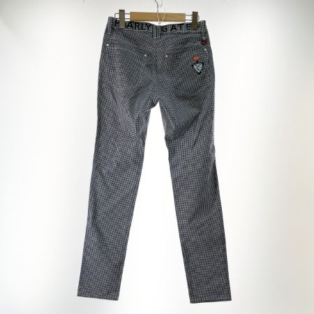  PEARLY GATES パーリーゲイツ ゴルフウエア レディース パンツ 千鳥格子 サイズ0 055-0231706 ブラック