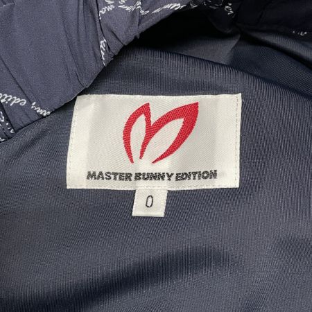  Master Bunny Edition マスターバニーエディション ゴルフウエア レディース 裏地付き ストレッチパンツ 総柄 サイズ0 759-0131108 ネイビー