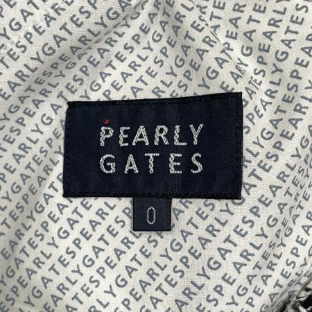  PEARLY GATES パーリーゲイツ ゴルフウエア レディース ショートパンツ くじら柄 サイズ0 055-1132510 ホワイト×ブラック