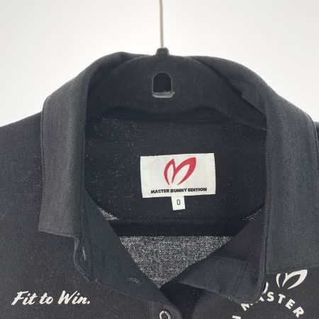  Master Bunny Edition マスターバニーエディション ゴルフウエア レディース 半袖 サイズ0 759-1260604 ブラック