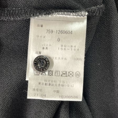  Master Bunny Edition マスターバニーエディション ゴルフウエア レディース 半袖 サイズ0 759-1260604 ブラック
