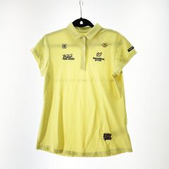  Master Bunny Edition マスターバニーエディション ゴルフウエア レディース フレンチスリーブポロシャツ サイズ1 759-4260708 イエロー Aランク