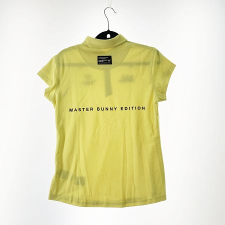  Master Bunny Edition マスターバニーエディション ゴルフウエア レディース フレンチスリーブポロシャツ サイズ1 759-4260708 イエロー