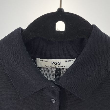  PEARLY GATES パーリーゲイツ ゴルフウエア レディース 半袖ポロシャツ サイズ0 269-3160302 ネイビー
