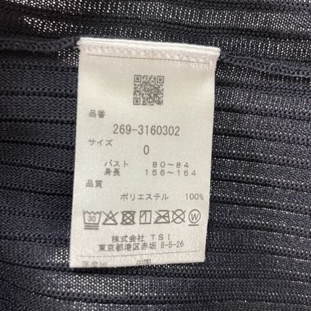  PEARLY GATES パーリーゲイツ ゴルフウエア レディース 半袖ポロシャツ サイズ0 269-3160302 ネイビー