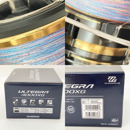  SHIMANO シマノ ULTEGRA 21アルテグラ 4000XG 043368 スピニングリール