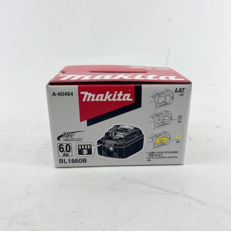  MAKITA マキタ 純正 18v 6.0Ah リチウムイオンバッテリ BL1860B 未使用品