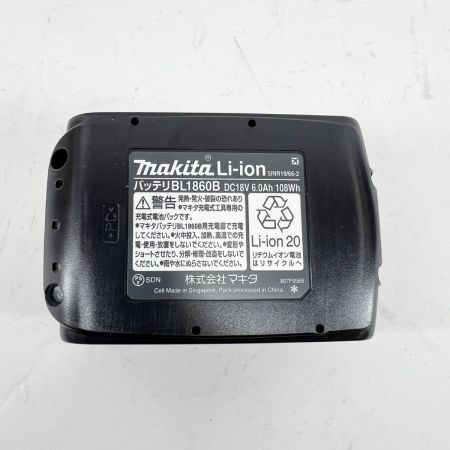  MAKITA マキタ 純正 18v 6.0Ah リチウムイオンバッテリ BL1860B 未使用品