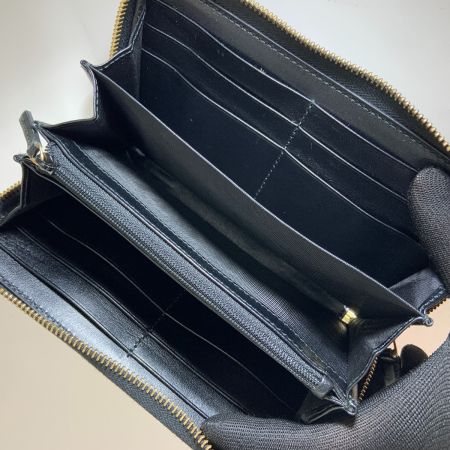  GUCCI グッチ ロゴ ジップアラウンドウォレット ラウンドファスナー長財布 547591 ブラック