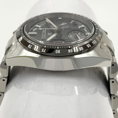  SEIKO セイコー PROSPEX プロスペックス スピードタイマー ソーラークォーツ 腕時計 SBDL107 V192-0AF0 シルバー