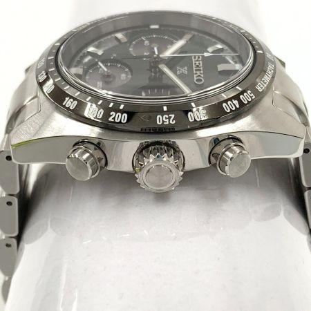 SEIKO セイコー PROSPEX プロスペックス スピードタイマー ソーラークォーツ 腕時計 SBDL107 V192-0AF0 シルバー
