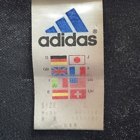  adidas アディダス メンズ ジャージ トラックトップ サイズL ブラック