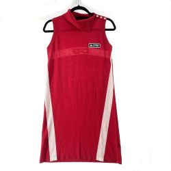 〇〇 CPG ゴルフウエア レディース ワンピース サイズ1 レッド Bランク