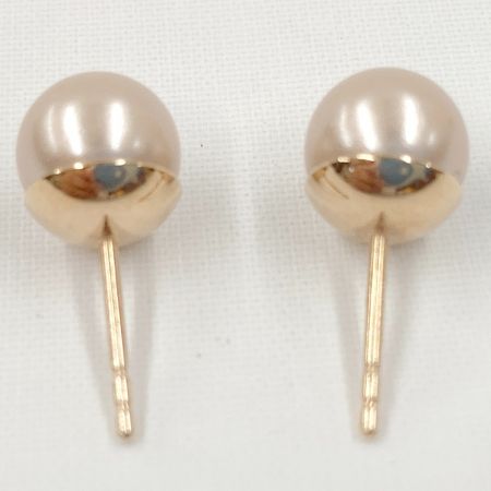  Christian Dior クリスチャンディオール トライバル ラインストーン ロゴ ピアス  ピンク