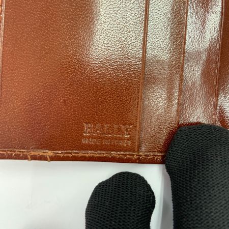  BALLY バリー  がま口 二つ折り財布 ブラウン