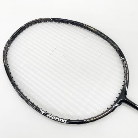  MIZUNO ミズノ バドミントン ラケット FORTIUS 11 QUICK ブラック×パープル
