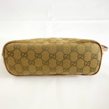  GUCCI グッチ GGキャンバス アクセサリーポーチ 07198 カーキ