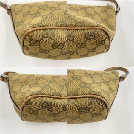  GUCCI グッチ GGキャンバス アクセサリーポーチ 07198 カーキ