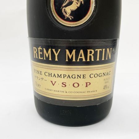  REMY MARTIN レミーマルタン V.S.O.P FINE CHAMPAGNE 700ml 40度 コニャック ブランデー 未開栓