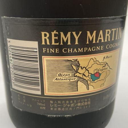  REMY MARTIN レミーマルタン V.S.O.P FINE CHAMPAGNE 700ml 40度 コニャック ブランデー 未開栓