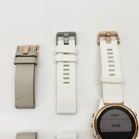  Garmin Sapphire RoseGold fenix 5S Plus スマートウォッチ