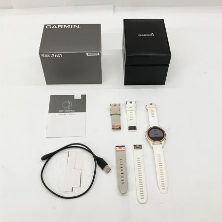  Garmin Sapphire RoseGold fenix 5S Plus スマートウォッチ