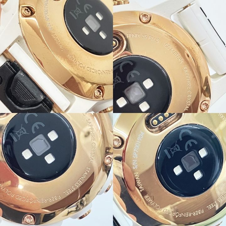 Garmin Sapphire RoseGold fenix 5S Plus スマートウォッチ - 中古