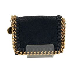 〇〇 Stella McCartney ステラマッカートニー ファラベラ 三つ折財布 ブラック 現状渡し ジャンク品 Dランク