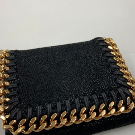  Stella McCartney ステラマッカートニー ファラベラ 三つ折財布 ブラック 現状渡し ジャンク品