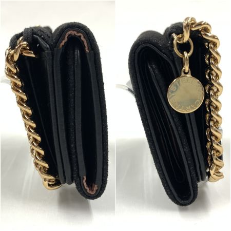  Stella McCartney ステラマッカートニー ファラベラ 三つ折財布 ブラック 現状渡し ジャンク品