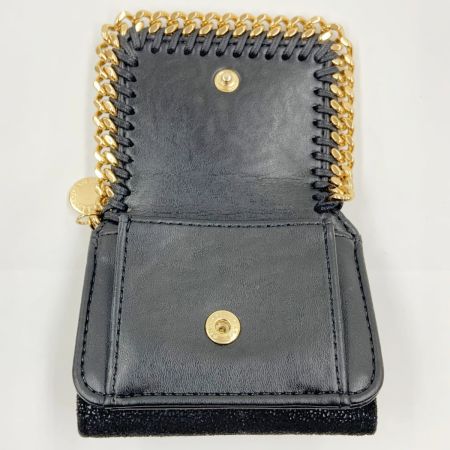  Stella McCartney ステラマッカートニー ファラベラ 三つ折財布 ブラック 現状渡し ジャンク品