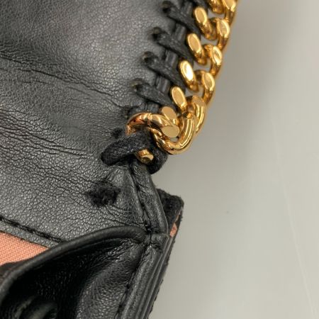  Stella McCartney ステラマッカートニー ファラベラ 三つ折財布 ブラック 現状渡し ジャンク品