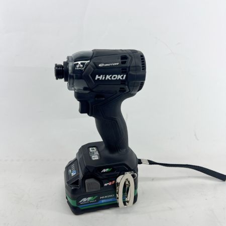  HiKOKI ハイコーキ インパクトレンチ 充電器・充電池2個・ケース付 WH36DC ブラック