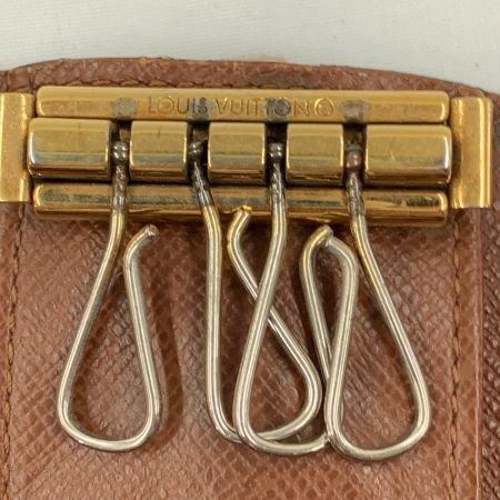  LOUIS VUITTON ルイヴィトン モノグラム ミュルティクレ4 4連キーケース M69517 ブラウン ジャンク品 現状渡し
