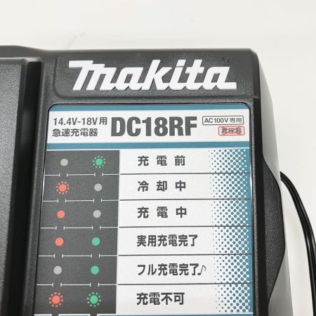  MAKITA マキタ 急速充電器 DC18RF ブラック 未使用品