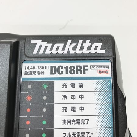  MAKITA マキタ 急速充電器 DC18RF ブラック 未使用品