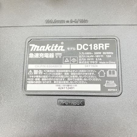  MAKITA マキタ 急速充電器 DC18RF ブラック 未使用品