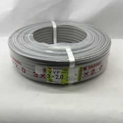 〇〇 YAZAKI  電材 VVFケーブル 3芯 3× 2.0 PbF 100m 未開封品 Nランク